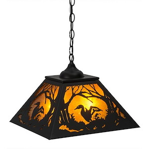 Loon - 2 Light Pendant-15 Inches Tall and 22 Inches Wide - 1355040