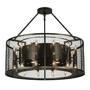 Paloma Golpe - 24 Light Pendant-42 Inches Tall and 30 Inches Wide - 1355085