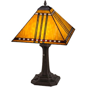 19 Inch H Prairie Corn Table Lamp