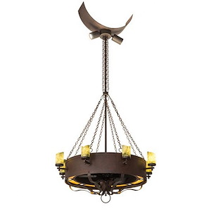 Parnella - 8 Light Fandelier-114 Inches Tall and 54 Inches Wide - 1355483