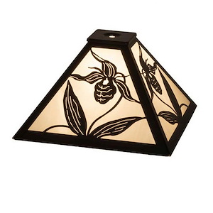 Lady Slipper - Shade-7 Inches Tall and 15.5 Inches Wide - 1355558