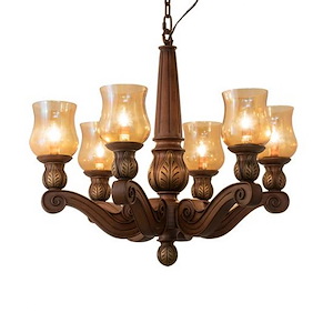 Kendall - 6 Light Chandelier-31 Inches Tall and 30 Inches Wide - 1098478