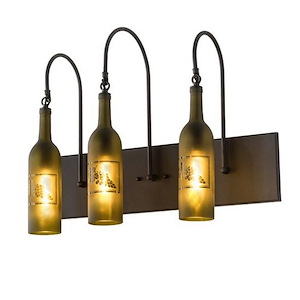 Tuscan Vineyard - 120W 3 LED Wall Sconce-18 Inches Tall and 24 Inches Wide - 1355864