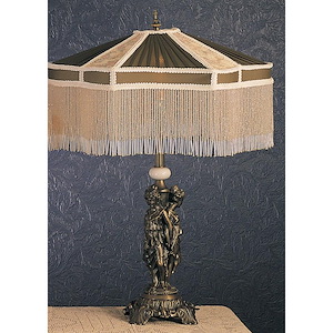Fabric & Fringe - 2 Light Persian Table Lamp - 242705