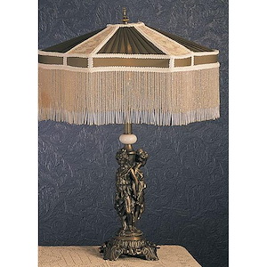 Fabric & Fringe - 2 Light Persian Table Lamp - 242705