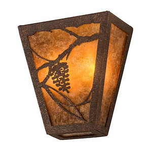 Whispering Pines - 2 Light Wall Sconce-7.5 Inches Tall and 7 Inches Wide - 1355910
