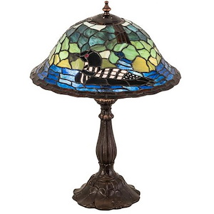 Loon - 3 Light Table Lamp-19 Inches Tall and 14 Inches Wide - 1356196