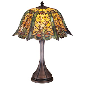 Duffner &amp; Kimberly Shell &amp; Diamond - 1 Light Table Lamp