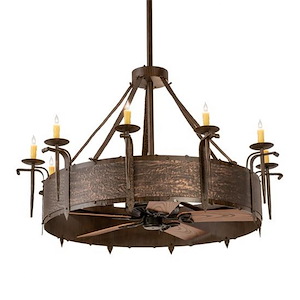 Costello - 10 Light Fandelier-84 Inches Tall and 56 Inches Wide - 1356400