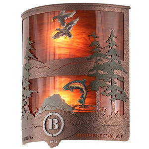 Boulders - 2 Light Wall Sconce-14 Inches Tall and 12 Inches Wide - 1356426