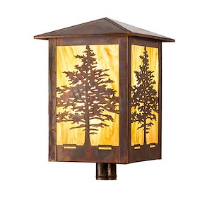 Tamarack - 1 Light Outdoor Post Mount-24.5 Inches Tall and 23 Inches Wide - 1356443