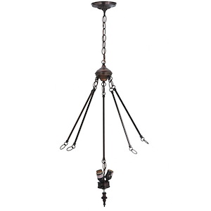 Accessory - 21 Inch 3 Light Inverted Cluster Pendant Hardware