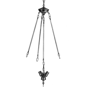 Accessory - 42 Inch 3 Light Inverted Cluster Pendant Hardware