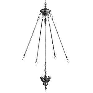 Accessory - 46 Inch 3 Light Inverted Cluster Pendant Hardware