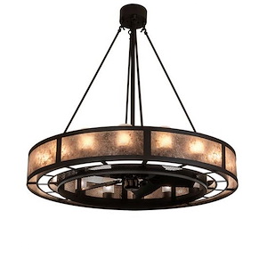 Smythe Craftsman - 16 Light Fandelier-48 Inches Tall and 48 Inches Wide - 1362356