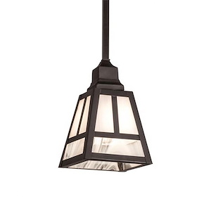 T Mission - 1 Light Mini Pendant-30 Inches Tall and 8.5 Inches Wide - 1357166