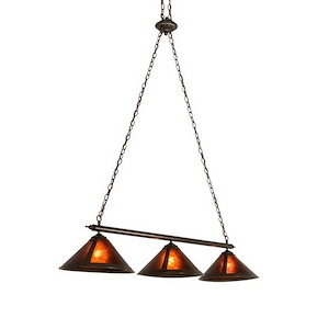Sutter - 3 Light Island Pendant-64 Inches Tall and 15 Inches Wide - 1357272