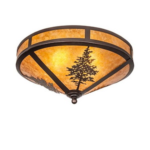 Tamarack - 2 Light Flush Mount-11.5 Inches Tall and 20 Inches Wide - 1357275