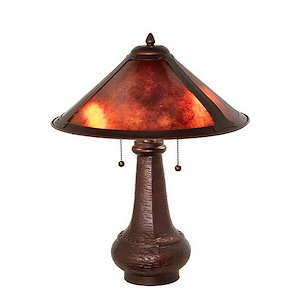Sutter - 21 Inch 2 Light Table Lamp - 75050
