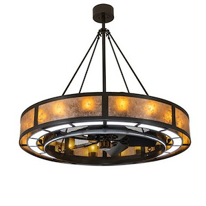 Smythe Craftsman - 64W 16 LED Fandelier-48 Inches Tall and 48 Inches Wide - 1357514
