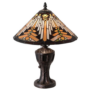 17 Inch High Nuevo Mission Table Lamp