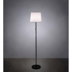 Cilindro - 1 Light Floor Lamp-59 Inches Tall and 12 Inches Wide