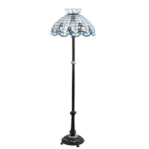 62 Inch High Roseborder Floor Lamp - 1209422