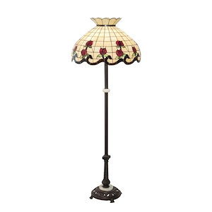 62 Inch High Roseborder Floor Lamp - 1209436