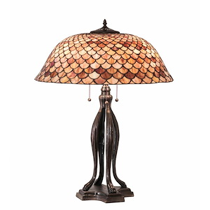 30 Inch High Fishscale Table Lamp - 993081