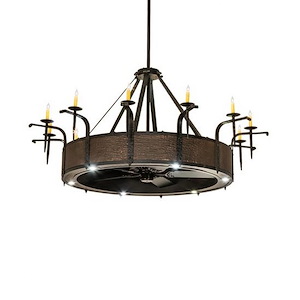 Costello - 12 Light Fandelier-84 Inches Tall and 74 Inches Wide - 1357891