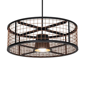 Paloma Golpe - 20W 1 LED Pendant-11 Inches Tall and 30 Inches Wide - 1357899
