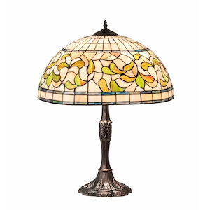 26 Inch High Tiffany Turning Leaf Table Lamp - 993360