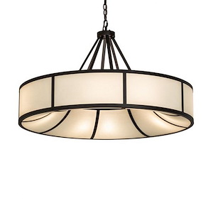 Cilindro Ventura - 8 Light Pendant-30 Inches Tall and 40 Inches Wide - 1358115