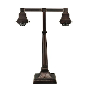 Accessory - 19 Inch 2 Light Table Lamp Base