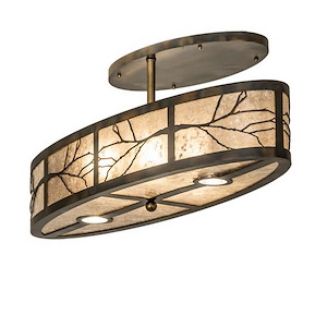 Branches - 4 Light Pendant-14 Inches Tall and 14.5 Inches Wide - 1358358