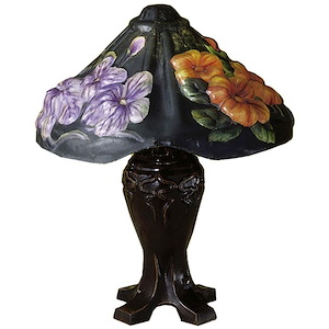 Puffy - 1 Light Iris Blossom Table Lamp