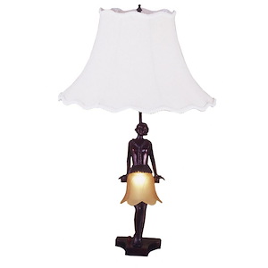 Silhouette - 2 Light 30&#39;S Lady Accent Lamp