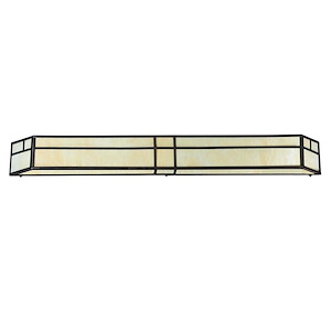 Hyde Park Double Bar Mission - 12W 1 LED Wall Sconce-6.5 Inches Tall and 50 Inches Wide