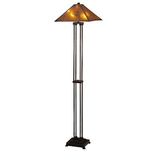 Sutter - 63 Inch 2 Light Floor Lamp - 75084