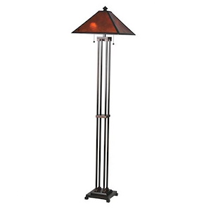 Sutter - 63 Inch 2 Light Floor Lamp - 75084