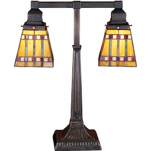 Prairie Corn - 2 Light Desk Lamp - 242808