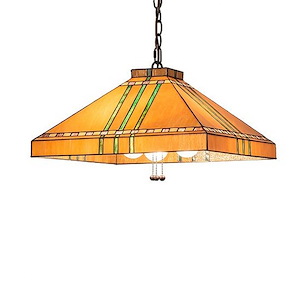 Prairie Corn - 3 Light Pendant-14 Inches Tall and 24 Inches Wide - 1098751