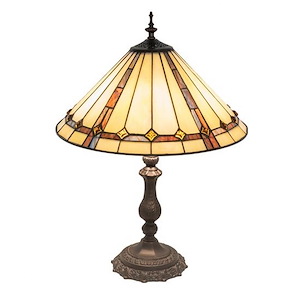 Belvidere - 3 Light Table Lamp-23 Inches Tall and 16 Inches Wide - 1098072