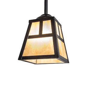 T Mission - 1 Light Mini Pendant-36 Inches Tall and 8.5 Inches Wide - 1358938