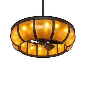Prime Dome - 16 Light Fandelier-96 Inches Tall and 44 Inches Wide - 1358960