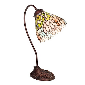 Wisteria - 1 Light Desk Lamp-18 Inches Tall and 8 Inches Wide - 1099184