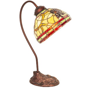 Pinecone - 1 Light Desk Lamp-18 Inches Tall and 8 Inches Wide - 1098726