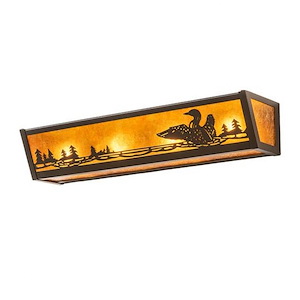 Loon - 4 Light Bath Vanity-4.5 Inches Tall and 24 Inches Wide - 1359869