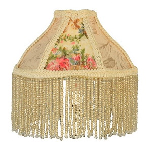 Fabric & Fringe - 6 Inch Roses Shade - 826053