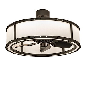 Smythe Craftsman - 63W LED Fandelier-19 Inches Tall and 36 Inches Wide - 1360363